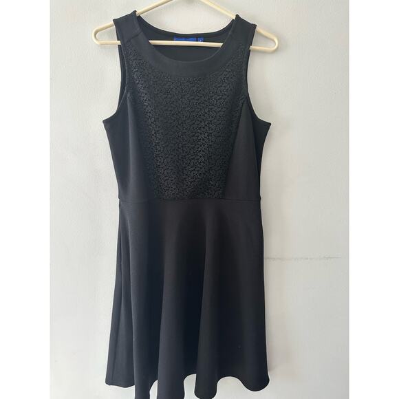Apt. 9 Dress Women's Small Black Sleeveless Lace Cocktail A-line Office Business - Picture 1 of 7